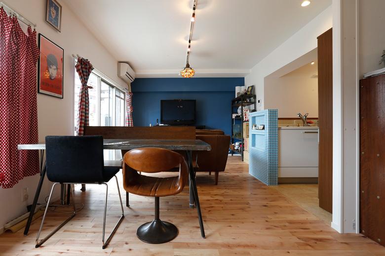 物件探しから資金計画、リフォームプランまでのワンストップリノベーション。住み慣れた町で、のびのび子育てできる広いLDK付きマンションという理想の住み替えが実現しました。