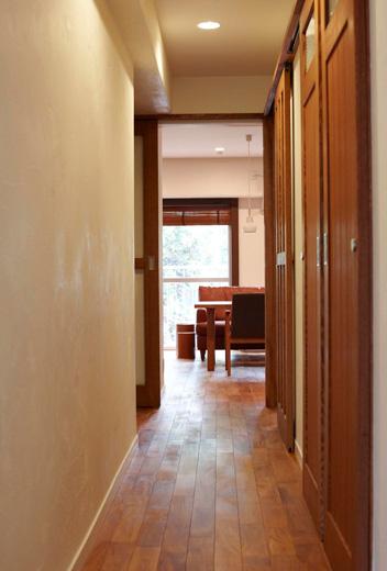 壁には珪藻土を使用