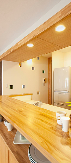 「休日はおうちカフェで・・・」のキッチン