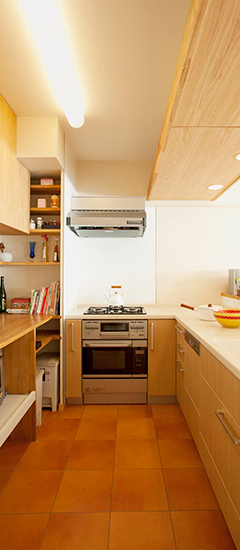 「休日はおうちカフェで・・・」のキッチン