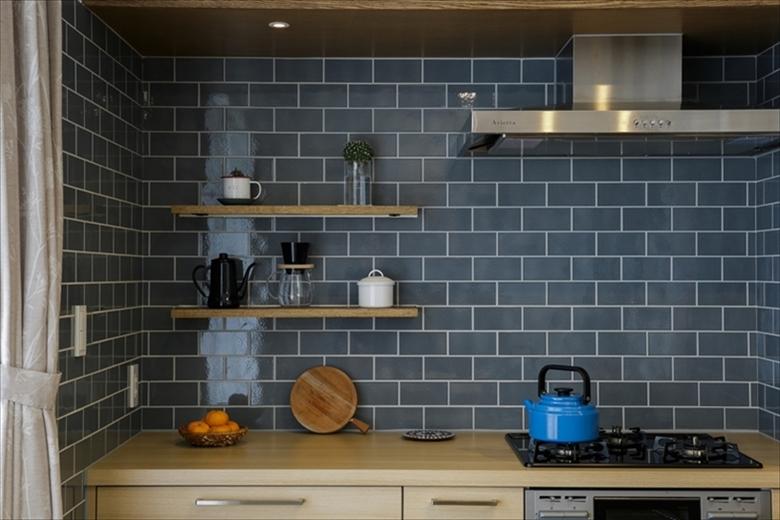 キッチンの印象を決める、お気に入りのタイル