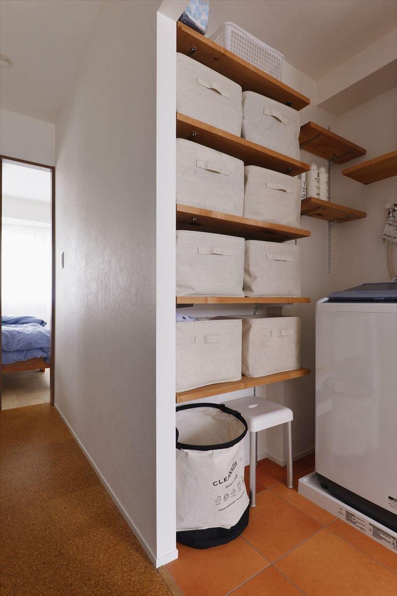 プライベート空間である4階には寝室と水周りを配置。収納も必要十分な量を設けて、すっきり収納できるように。