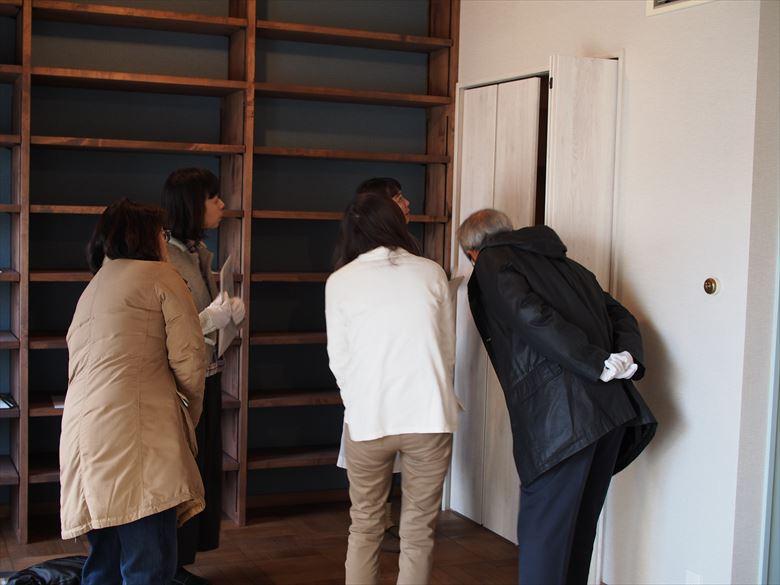 以前の現場見学会の様子