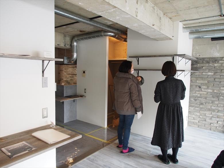 以前の現場見学会の様子