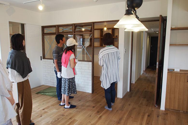 以前のご入居後見学会の様子
