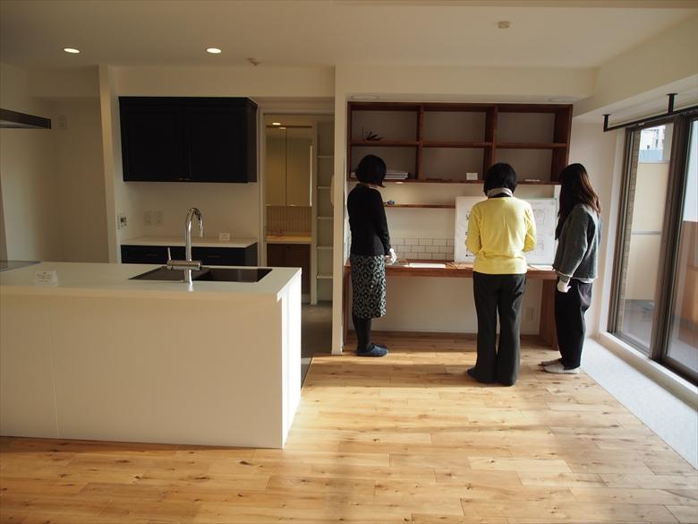 以前の現場見学会の様子