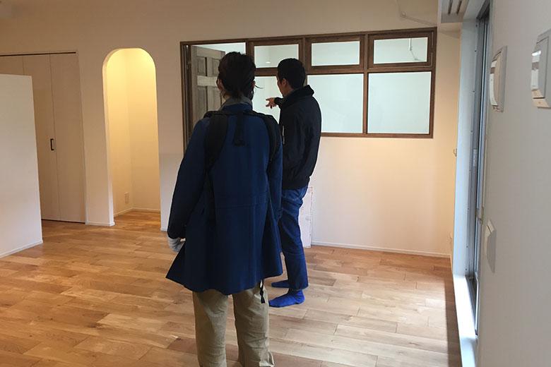 以前の完成現場見学会の様子