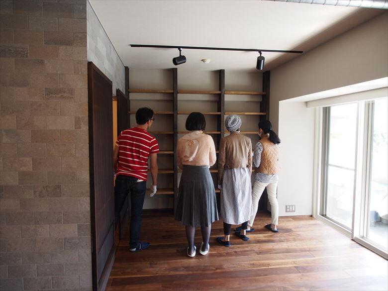 以前の現場見学会の様子