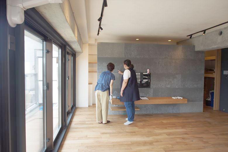 以前の現場見学会の様子