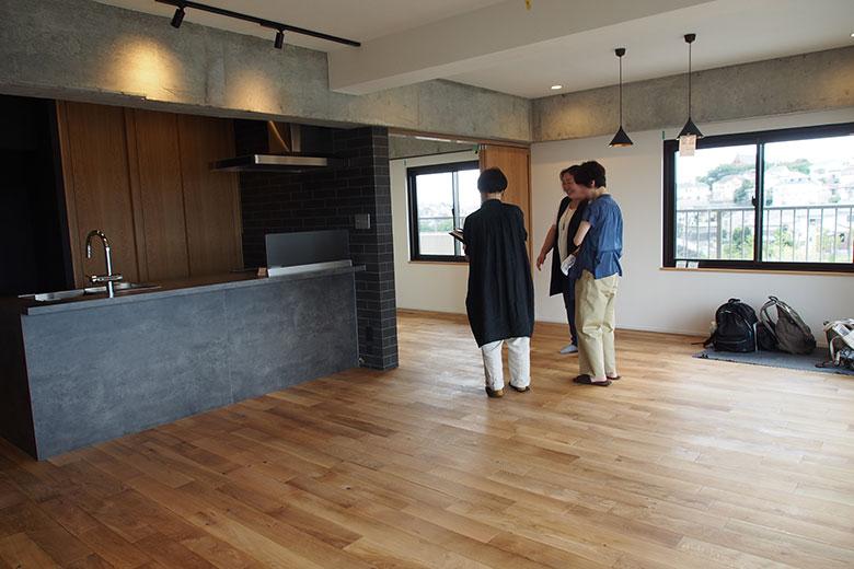 以前のマンションリノベーション見学会の様子