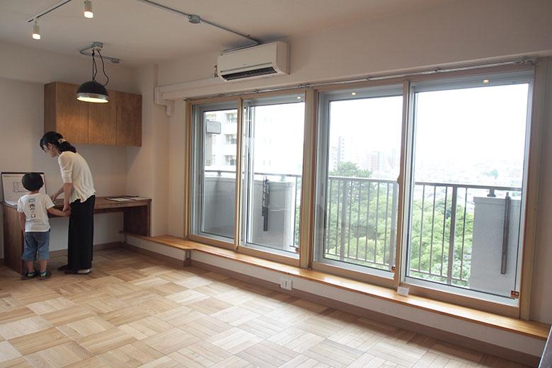 以前のマンションリノベーション見学会の様子