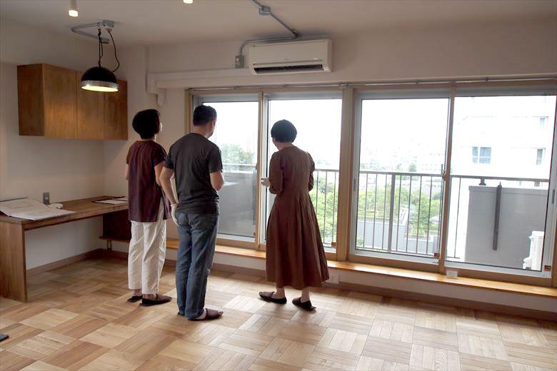 以前の現場見学会の様子