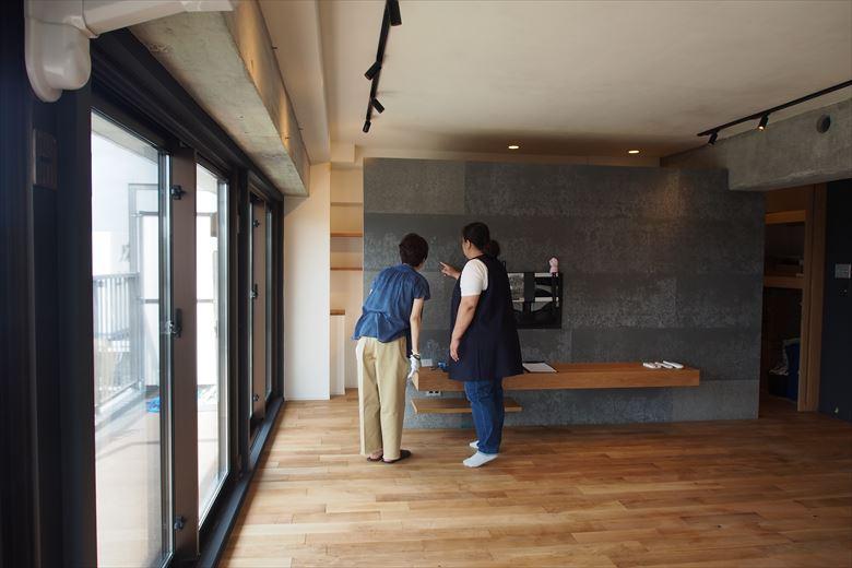 以前の現場見学会の様子