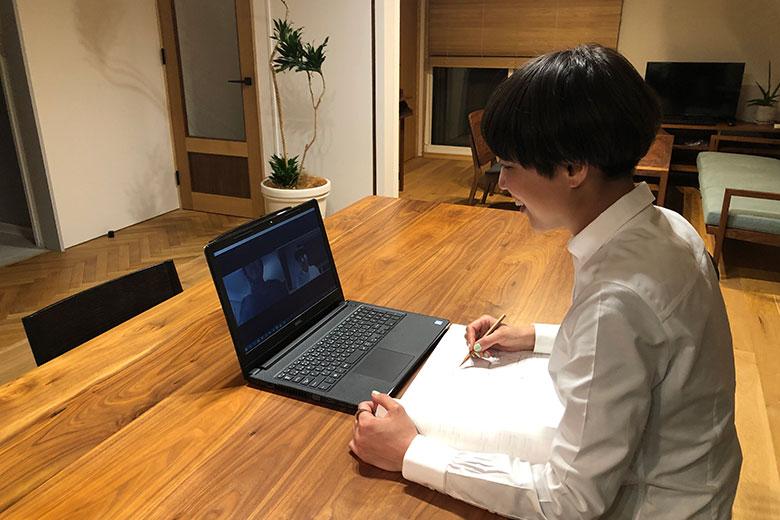 オンラインでおうちにいながら、スタッフにご相談いただけます。