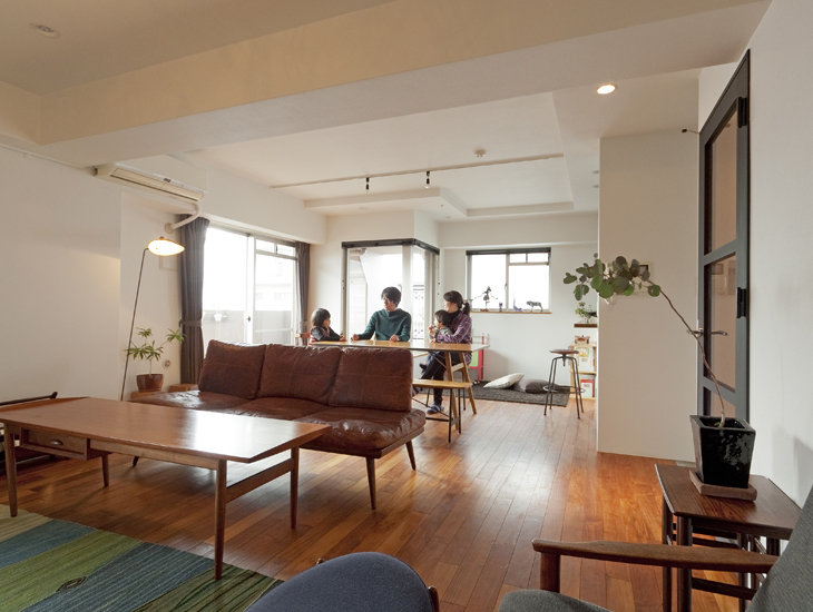 明るく快適なお部屋でお子様も過ごしやすい