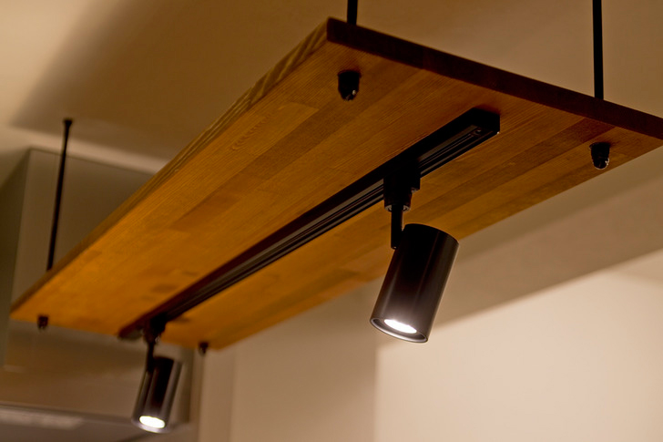 こだわりは照明にも