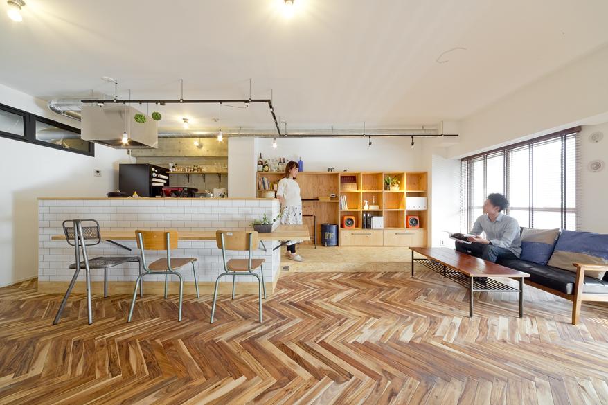 お二人の温かい空気感にマッチする空間。