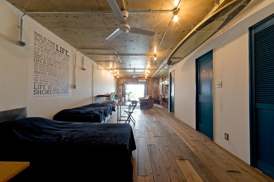 アメリカの西洋海岸を思わせるさわやかなスタイル。