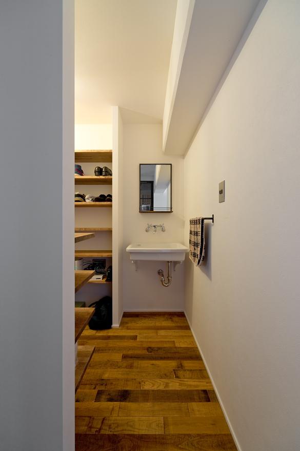 「ＮＹブルックリンスタイルリノベーション」の玄関・土間