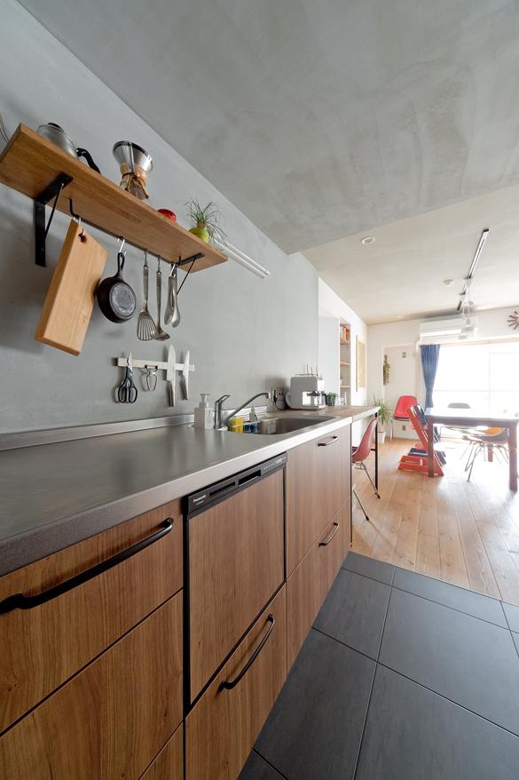 「光の環り」のキッチン