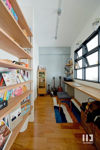 「優しい色に包まれて」の子供部屋