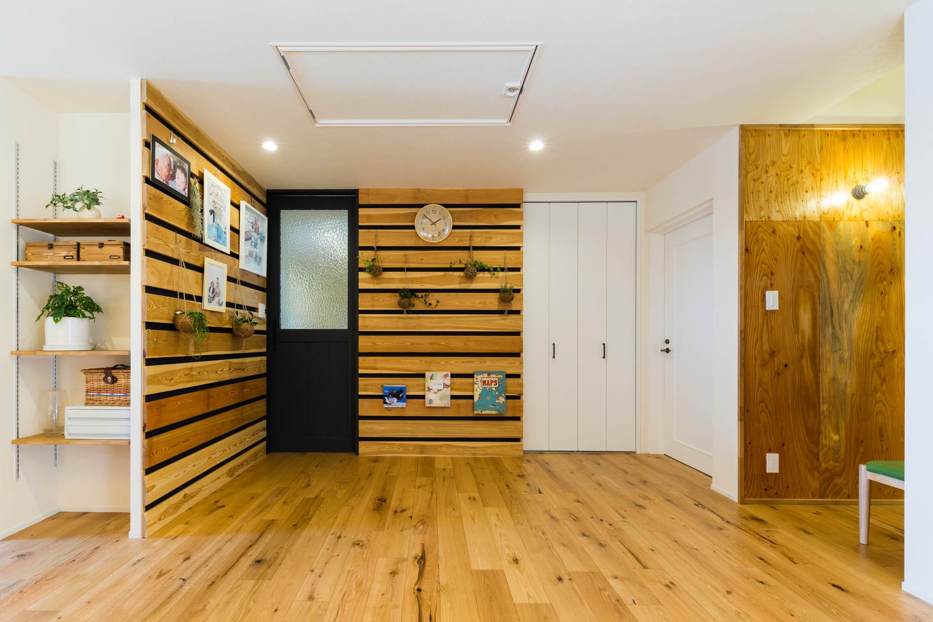 「タテのひろがりヨコのつながり」のリビングダイニング