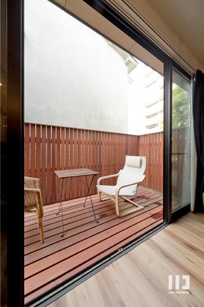 「リノベーションで都会中の静寂を」のアウトドア