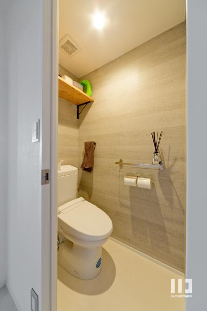 「光と家族をゆるく繋ぐ」のお風呂・洗面所・トイレ