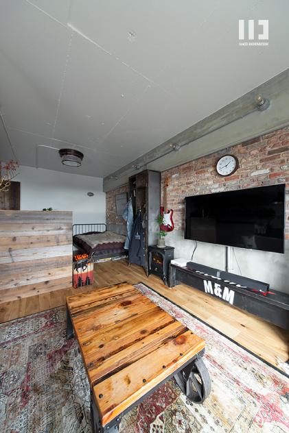 「海を望むリラックスヴィンテージ」のリビング