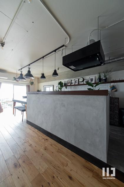 「海を望むリラックスヴィンテージ」のキッチン