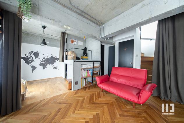 木とコンクリートの自然体な暮らし ロフト