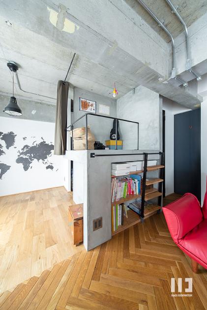 木とコンクリートの自然体な暮らし