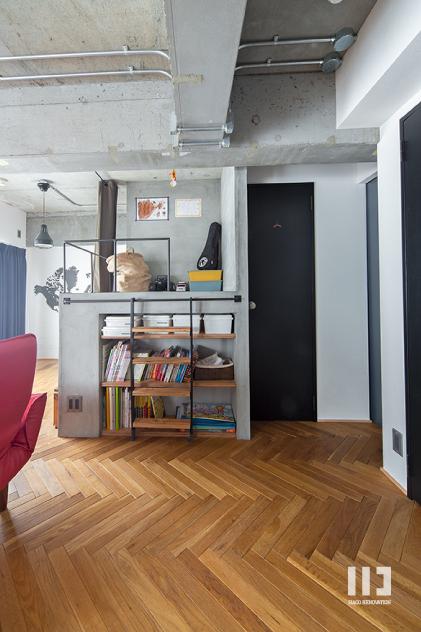 木とコンクリートの自然体な暮らし