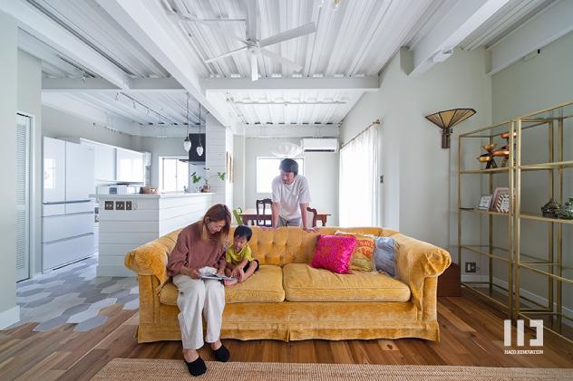 ホームズ 西海岸仕立ての鉄骨戸建てリノベ