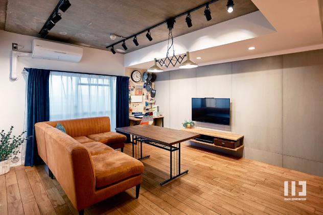 家族がくつろげるリビングダイニング。