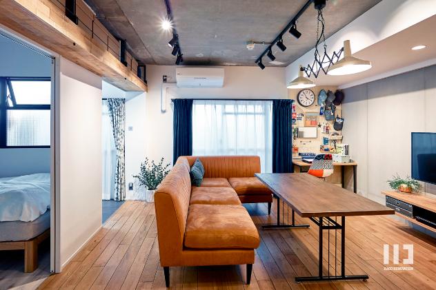 家族がくつろげるリビングダイニング。