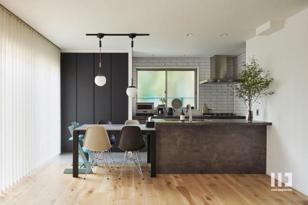 インテリアとの調和が素敵なキッチンです。