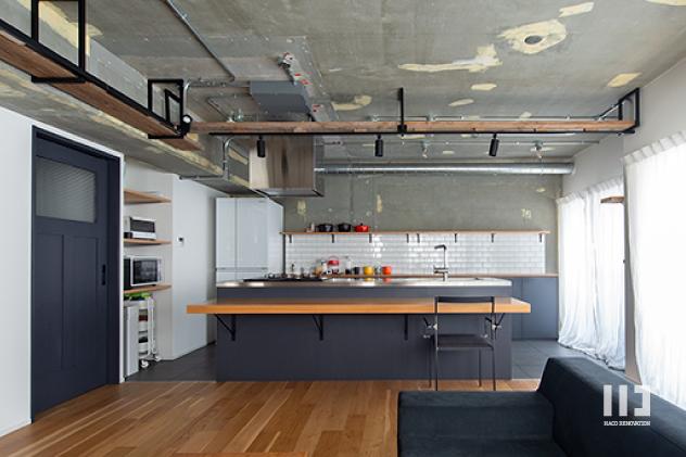 「ネコノアール」のキッチン