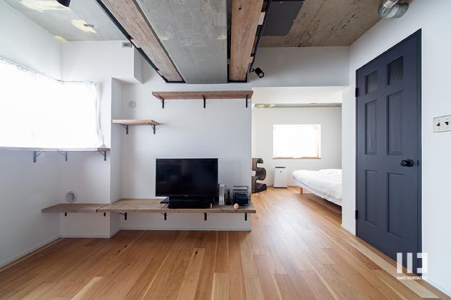 「ネコノアール」のリビングダイニング