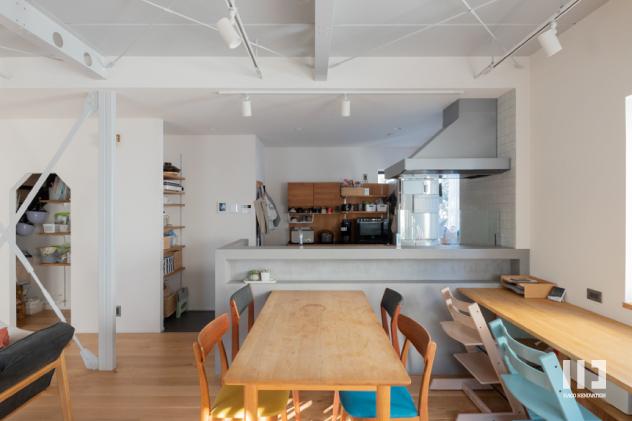 「やさしさ時々ラフ」のキッチン