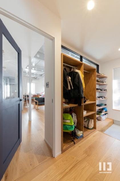 「やさしさ時々ラフ」の玄関収納