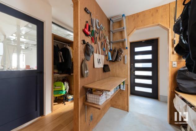 「やさしさ時々ラフ」の玄関・土間収納