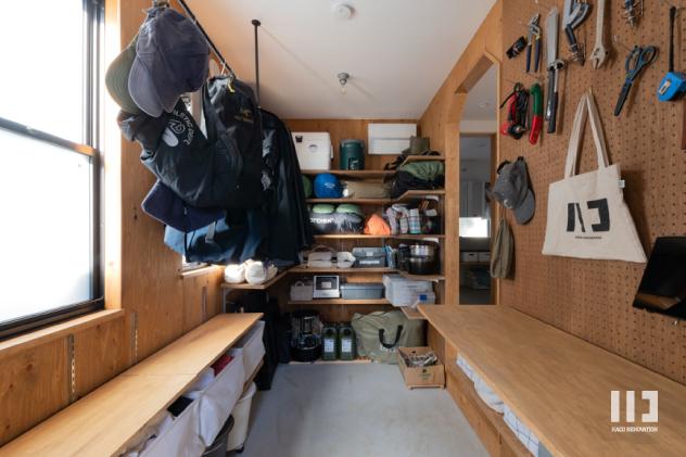 「やさしさ時々ラフ」の玄関・土間収納