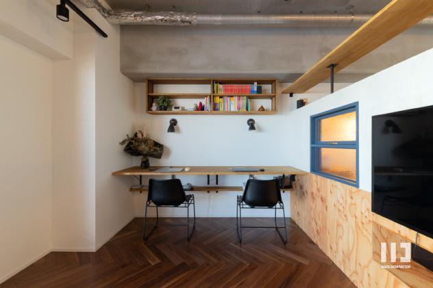 「リビングに暮らす」のスタディスペース