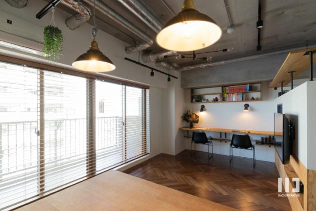 「リビングに暮らす」のリビングダイニング