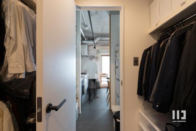 「リビングに暮らす」の収納・クローゼット