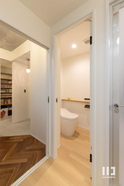 「リビングに暮らす」のお風呂・洗面所・トイレ