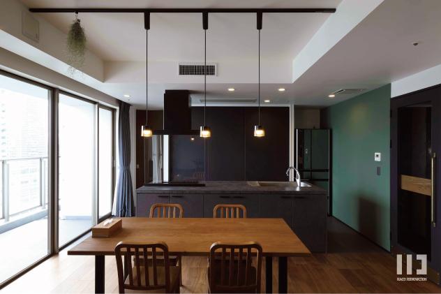 「美味しい時間」のキッチン・ダイニング