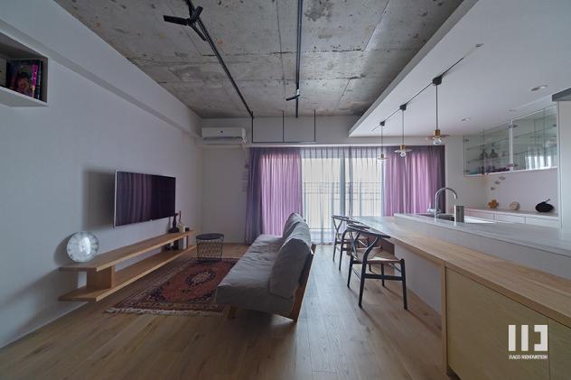 「chicな毎日を」のリビングダイニング