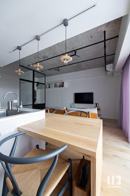 「chicな毎日を」のリビングダイニング